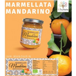 Marmellata di Mandarino Biologica gr.220