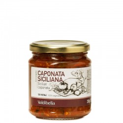 Caponata di Melanzane Biologica gr.290 vasetto in vetro