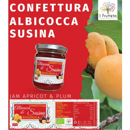 Confettura Extra di Albicocche di Sicilia BIO gr.360