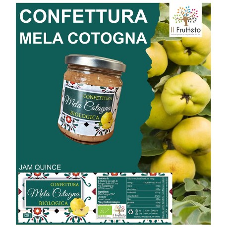 Confettura di Mela Cotogna Biologica gr.220